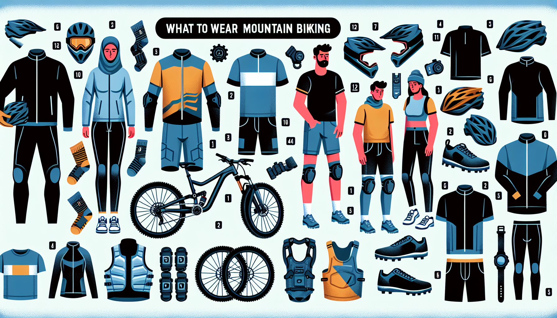 What Should I Wear When Mountain Biking?