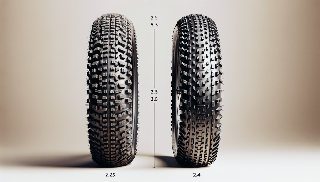 What Is The Difference Between 2.25 And 2.4 Mountain Bike Tires?